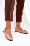 Elegant Eco-Leather Ballet Flats with Comfort Insole