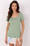 Casual Women's Cotton Blend T-Shirt for Everyday Comfort