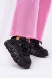 Elegant Women's Leather Sneakers with Comfortable Platform