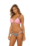 Feminine Push-Up Bikini Set for Effortless Summer Style