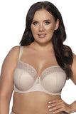 Elegant Semi-Soft Bra for Full-Busted Comfort & Support