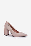  Block heel pumps model 211984 Step in style 
