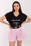 Feminine Casual Blouse with Elegant Rose Print for Everyday Wear