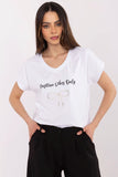Stylish Women's Cotton T-Shirt with Elegant Details