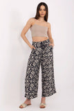 Eco-Friendly Women's Casual Trousers with Wide Legs