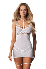 Sexy shirt model 212930 Obsessive - white / 2XL/3XL