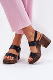  Heel sandals model 213164 Step in style 