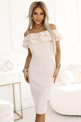 Daydress model 213832 Numoco - beige / XS