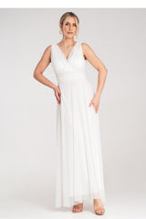 Cocktail dress model 214776 Figl - white / S/M