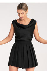 Short skirt model 214841 Figl - black / S/M