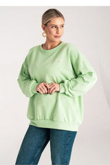 Sweatshirt model 214916 Figl - green / S/M