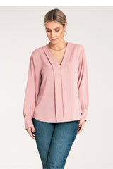 Blouse model 214922 Figl - pink / S/M