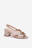  Heel sandals model 214982 Step in style 