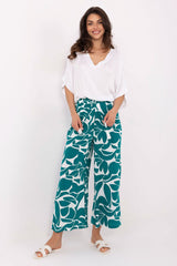 Women trousers model 215121 Sublevel - green / L