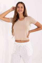 Blouse model 215853 Rue Paris - beige / s