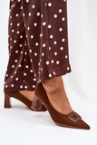  Block heel pumps model 216023 Step in style 