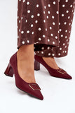  Block heel pumps model 216089 Step in style 