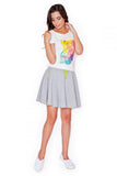 Charming Everyday Skirt with Pockets and Decorative String