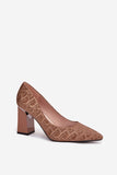  Block heel pumps model 216309 Step in style 