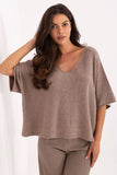  Short sleeve sweater model 216681 Italy Moda 