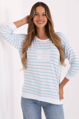 Blouse model 217309 Relevance - blue / one-size-fits-all