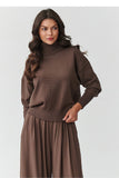  Turtleneck model 217394 Makadamia 