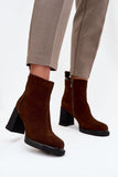 Heel boots model 217493 Step in style 