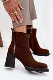  Heel boots model 217493 Step in style 
