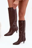 Heel boots model 217829 Step in style 
