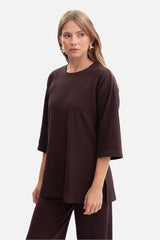 Blouse model 218658 BeWear - brown / s