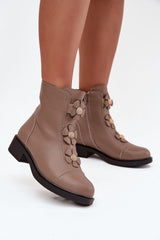 Boots model 218706 Step in style - beige / 36