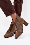  Heel boots model 219563 Step in style 