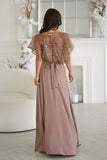  Long dress model 219691 Bicotone 
