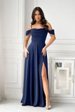  Long dress model 219705 Bicotone 