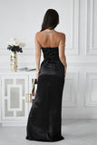  Long dress model 219709 Bicotone 