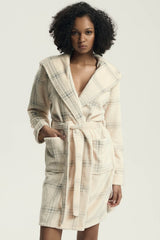 Bathrobe model 219809 Henderson - beige / s