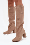  Heel boots model 219861 Step in style 