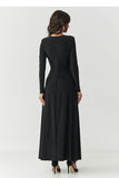  Long dress model 220464 Makadamia 