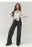  Long sleeve shirt model 220782 Makadamia 