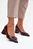  Block heel pumps model 220885 Step in style 