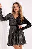  Short dress model 221075 Italy Moda 