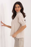  Short sleeve sweater model 222445 Italy Moda 