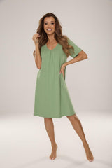 Nightshirt model 223020 De Lafense - green / L