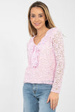  Lace blouse model 223841 Rue Paris 