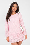  Short dress model 223848 Italy Moda 