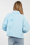  Denim jacket model 223793 Rue Paris 