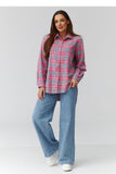  Long sleeve shirt model 224091 Makadamia 