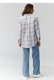  Long sleeve shirt model 224092 Makadamia 