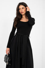 Blouse model 224774 Rue Paris - black / S/M