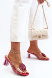  Heeled sandals model 225121 Step in style 